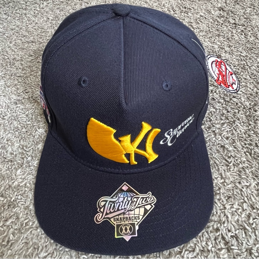 Wu-Tang Hat New York Yankees Navy Blue  Supreme Clientele Ghostface Killah